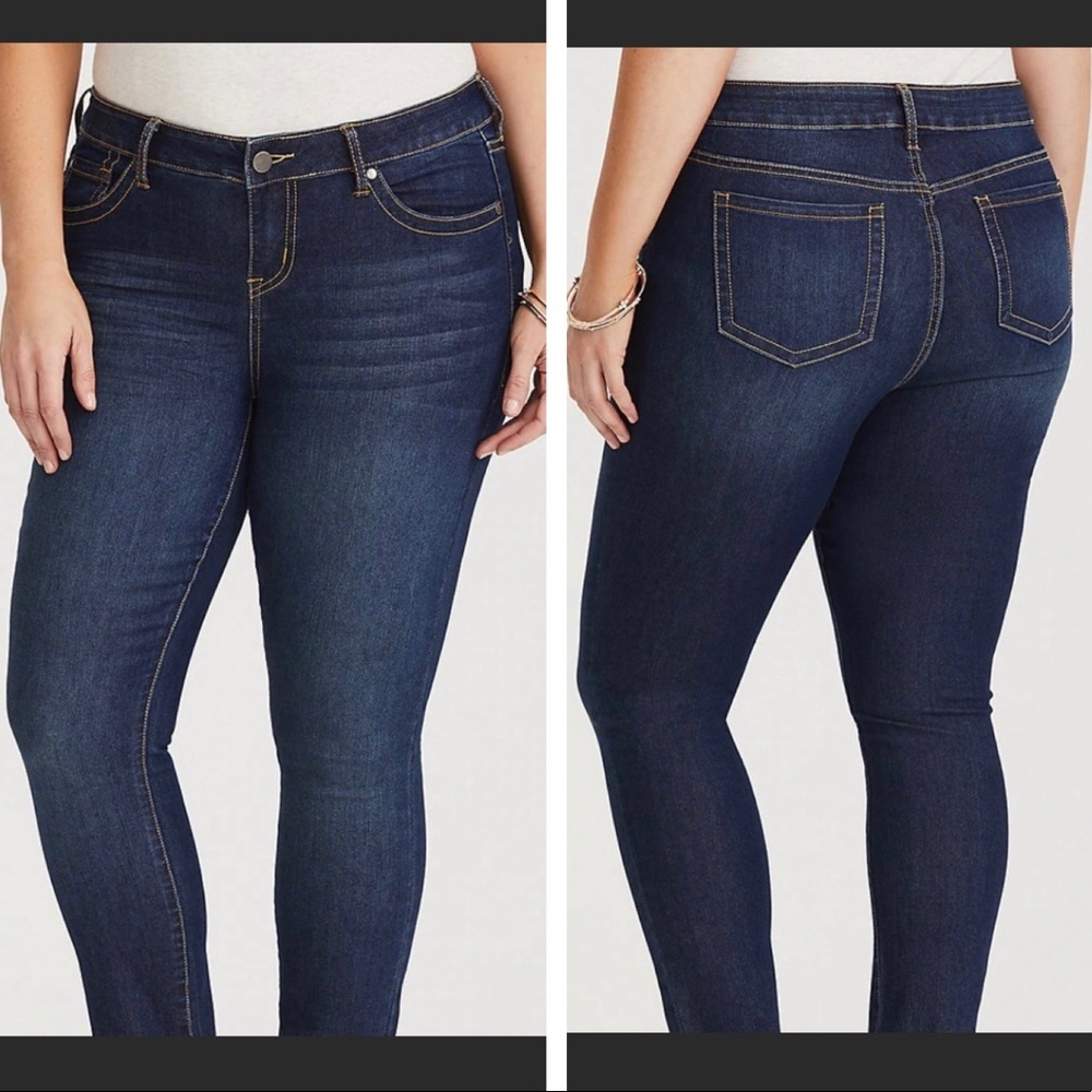Torrid Skinny Sophia Jeans 26 Dark Size 26R